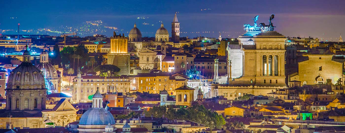 Roma di notte: romantica e divertente