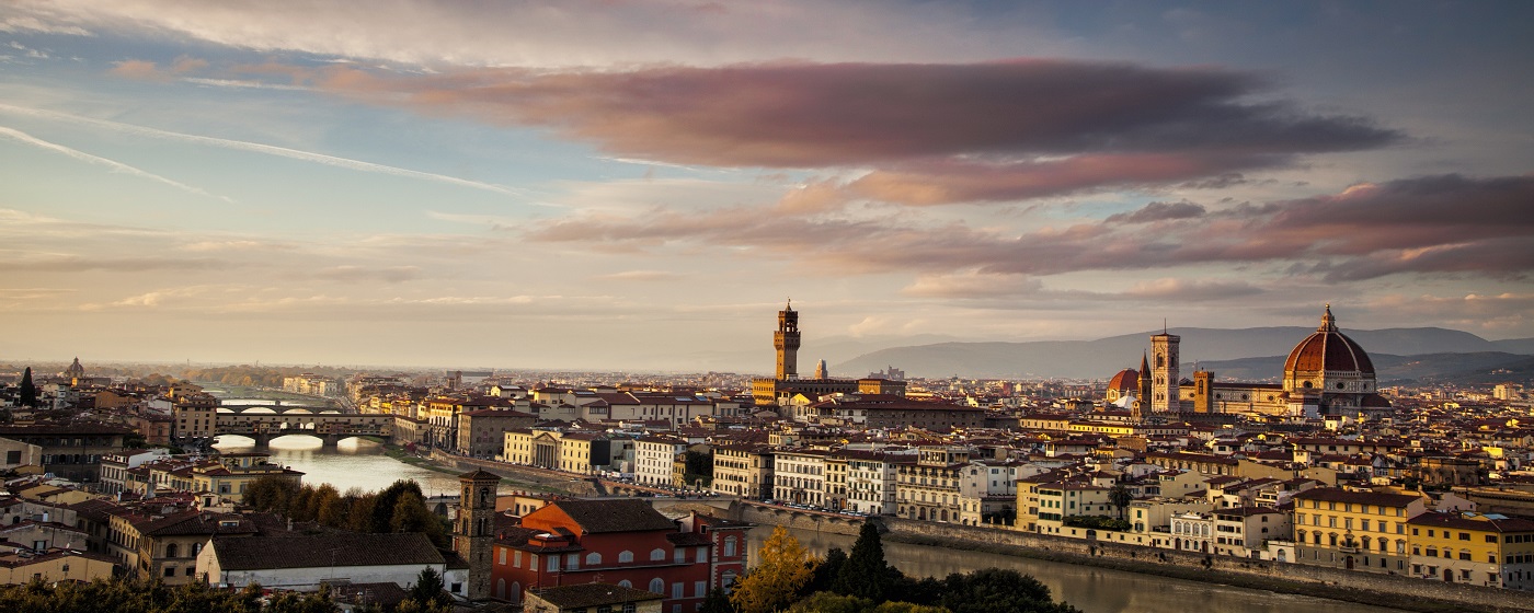 Vista aérea de Florencia, desde tu hotel ibis