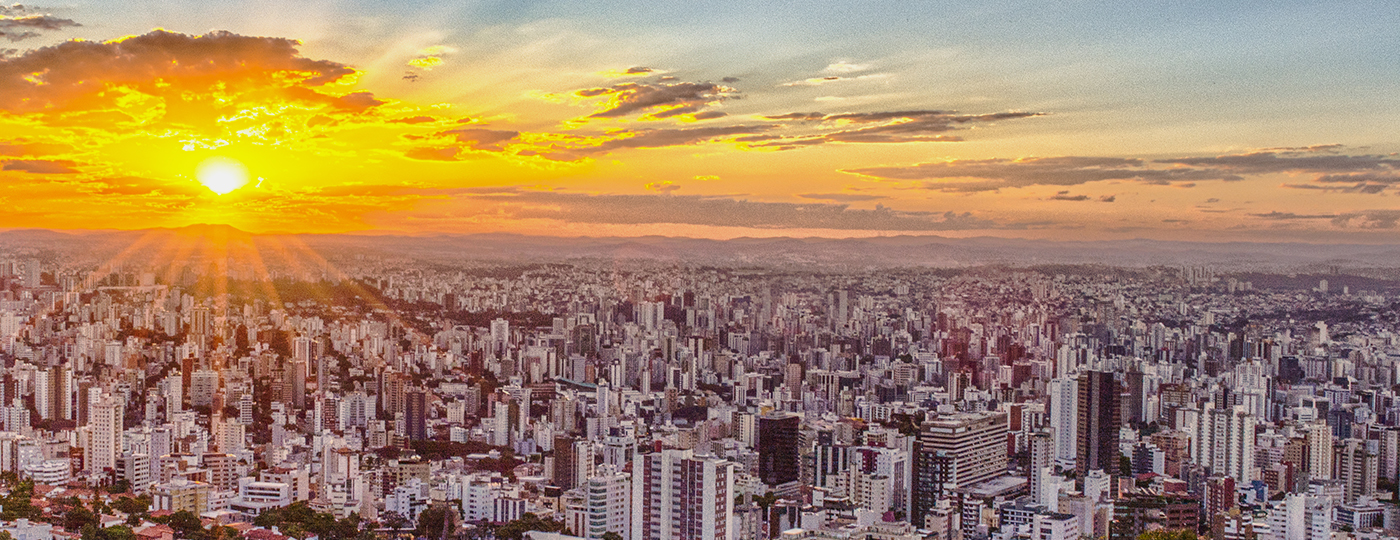 Por do sol em Belo Horizonte